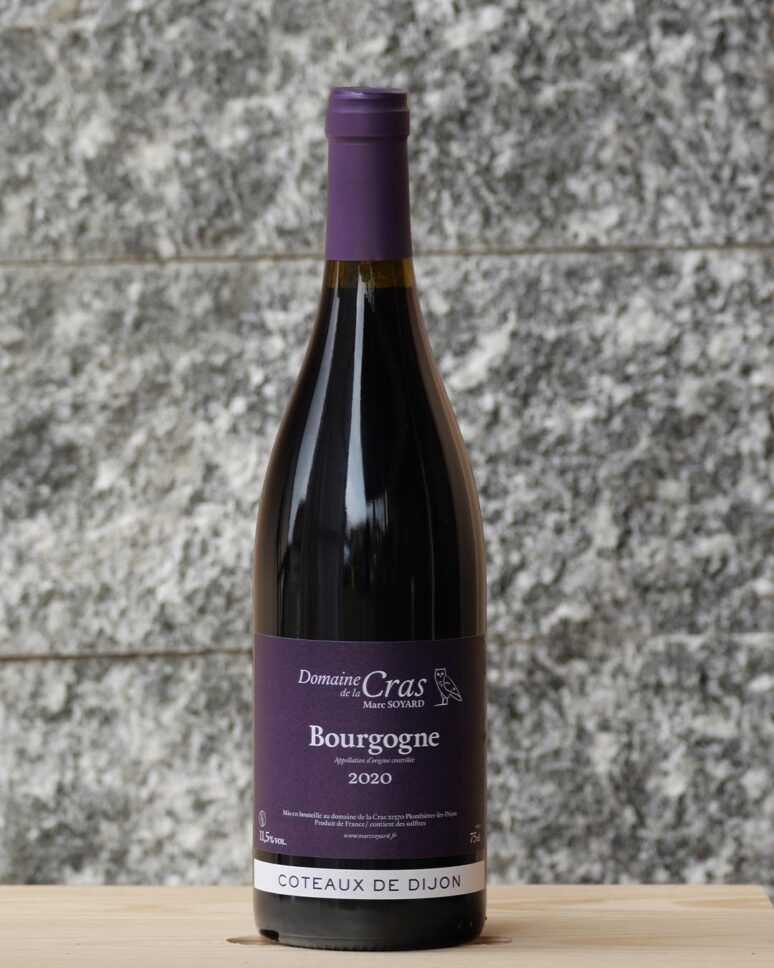 vino Vini rossi BOURGOGNE ROUGE COTEAUX DE DIJON 2020 - MARC SOYARD – DOMAINE DE LA CRAS